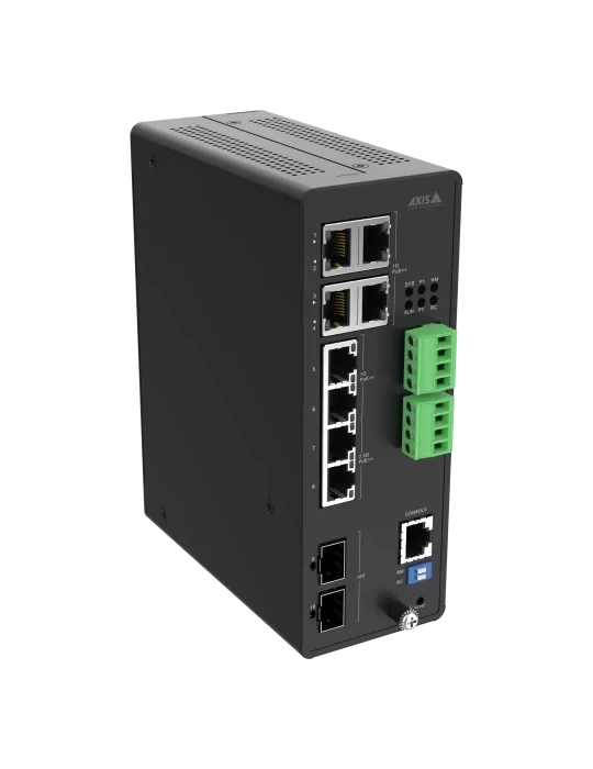 AXIS D8208-R Industrial PoE++ Switch