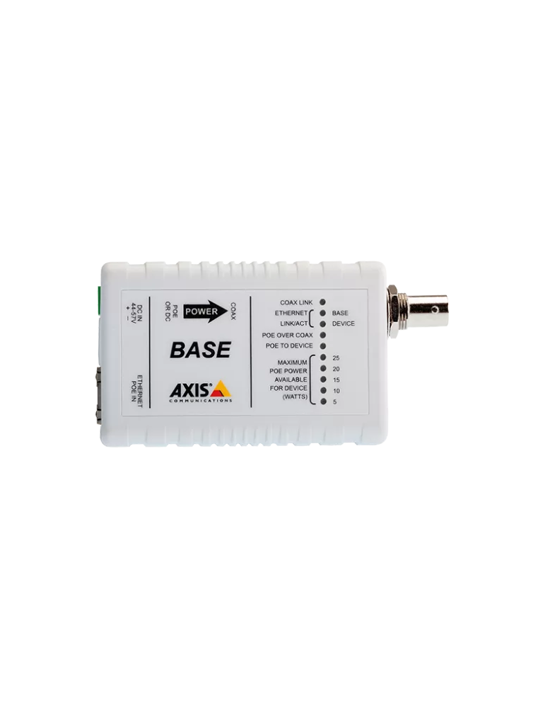 AXIS T8641 PoE+ over Coax Base